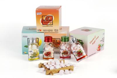 China sabor comprimido do fruto de 44mg VC Sugar Free Mint Candy Multi à venda