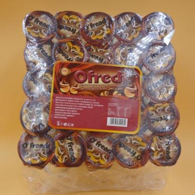 China Serviço do OEM de Chips Cookies Fatless Delicious Snack do chocolate da passa da aveia à venda