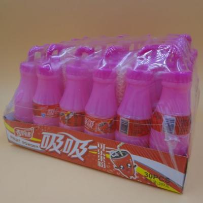 中国 粉にされた砂糖ディスペンサーが付いているクリスマスのわらのフルーツ砂糖の粉キャンデー 販売のため