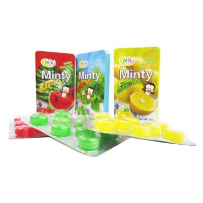 Китай Охлаждать конфеты 16g свежей калории помадок дыхания низко- трудный Minty Fruity продается