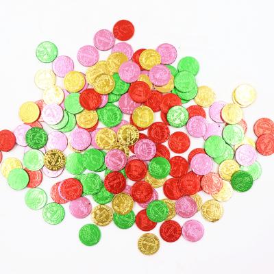 China Colorful Pack Chocolate Coin Healthy Sweets Confectionery 150pcs/Jar Egg Shape for sale