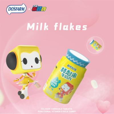 China Las tabletas masticables de la leche del calcio para los niños ordeñan el polvo importado de Fonterra en venta