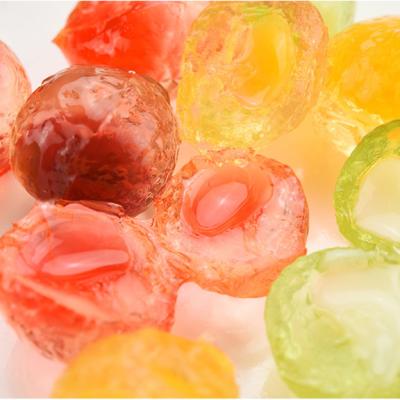 China Colorful Jelly Candy With Strawberry Flavor Center - Filling for sale