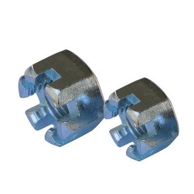 China Slotted Nut Din 935 M4 Flange Round Lock Hexagon Slot Castle Nut for Customer's Demand for sale