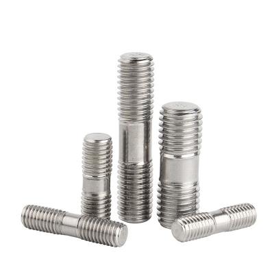 China 304 Double Head Screw Oxidation Blackening Thread Extension Bolt Thickness MM1-MM500 for sale