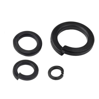 China Automotive Industry DIN Standard Strength Open Spring Washer with Black Plated Finish for sale