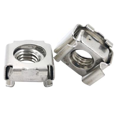 China Automotive Industry 304 Stainless Steel Clamp Nut Floating Square Nut Sheet Fastener for sale