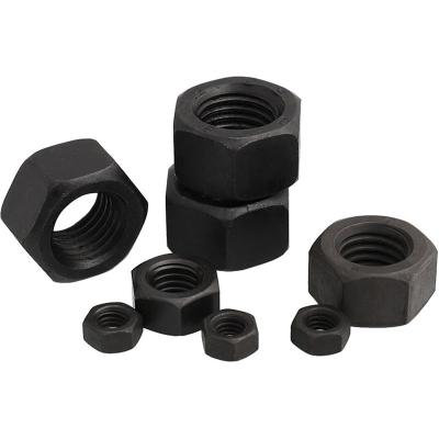 China ISO9001 Certified Black Oxide M2-M30 Hex Nut DIN934 Nut and Bolt for Construction for sale