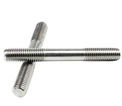 China Customized Support Heavy Industry Double-End Threaded Rod DIN967 Stainless Steel Stud for sale