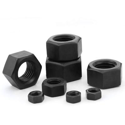 China Grade 4.8/ 8.8/ 10.9/ 12.9 Carbon Steel Hex Nuts M3 to M100 for Oil and Gas Industry for sale