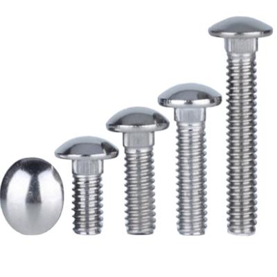 China Handan Fastener 's DIN603 Carriage Bolt with ZINC Plated Finish and ISO9001 Certification for sale