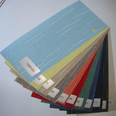China A tela vertical colorida cega portas do pátio à venda
