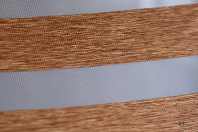China Wood Look Zebra Blinds fabric for Interior Decoration for sale