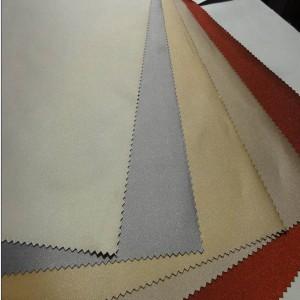 China Plain Blackout roller blinds fabric for interior decoration with 250cm width for sale