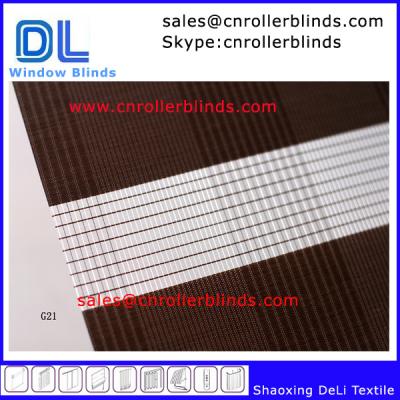 China 100% Polyester Combi Zebra Blinds for sale
