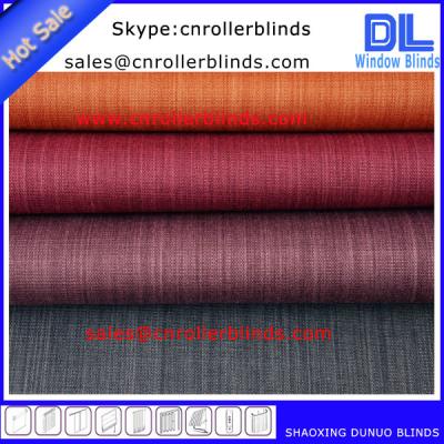 China Performance both sides same color coating Blackout Roller Blinds Fabric for sale