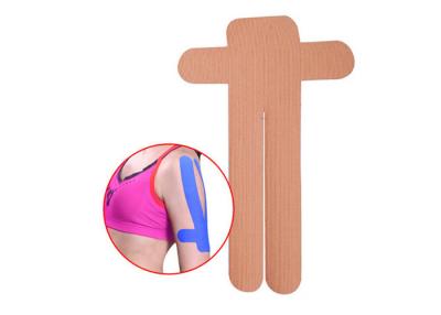 China Pre - Cut Kinesiology Sports Bandage Tape , Elastic Medical Tape Reduce Pain for sale