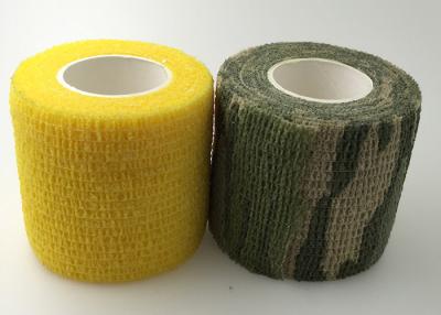 China Elasticity Sports Bandage Tape 5cm Width Self Adjustment Non-Sticky To Skin for sale