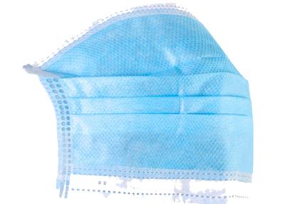 Chine Masque médical jetable non tissé de 3 plis, masques dentaires hypoallergéniques pour l'hôpital à vendre