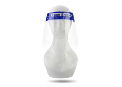 China OEM Saliva Splash Repellent 0.3mm Medical PET Face Shield 330*220mm for sale