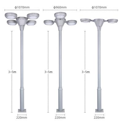 China 20w 30w 40w High Pole Led Solar Lights Outdoor Waterproof With Polycrystalline Solar Panel for sale