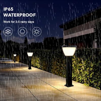 China Fast Charge Aluminum LED Solar Pathway Lights IP65 Outdoor Solar Lamp For Patio Yard for sale