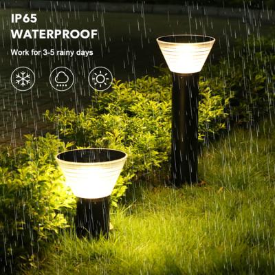 China Water Resistant LED Solar Lawn Light , Solar Pathway Lamps For Courtyards Villas for sale