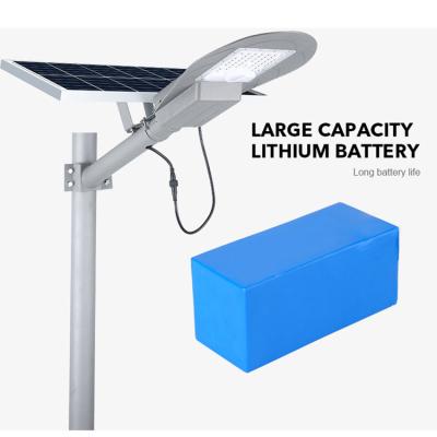 China 50watt Split Type LED Outdoor Solar Street Light Dusk To Dawn With Remote Control for sale