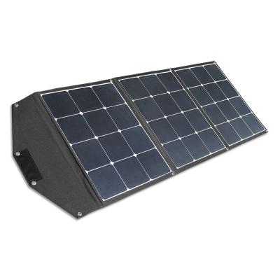 China Mono Cells Portable Solar Panels Battery Charger 90W 130W 220W For Camping Van RV Trip for sale