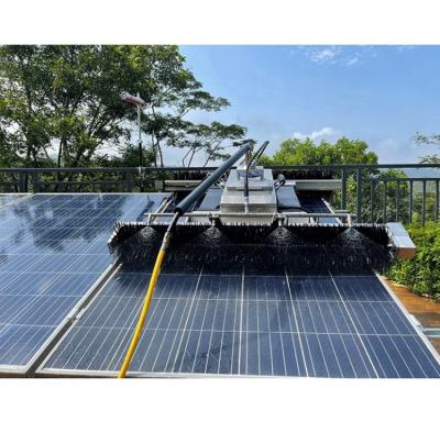 China Antifall-Schutz-Sonnenkollektor-Reinigungsroboter für Handelsdach zu verkaufen