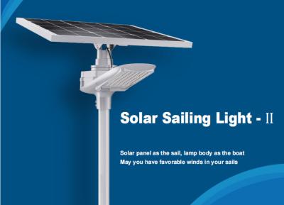China Luz de calle solar al aire libre del LED 3000K 7500K con el panel monocristalino del silicio en venta