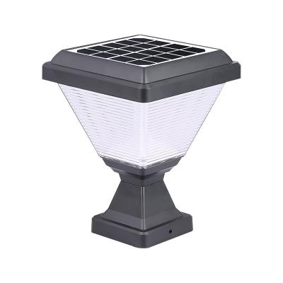 China Waterproof Ip65 Solar Pillar Lamp For Outdoor Garden Decoration for sale