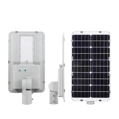 China Todos en una luz de calle solar al aire libre de aluminio con el sensor 100W 200W 300W 400W en venta
