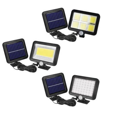 China Adjustable Panel Integrated Solar Outdoor Floodlight 25w 40w 60w With Motion Sensor for sale