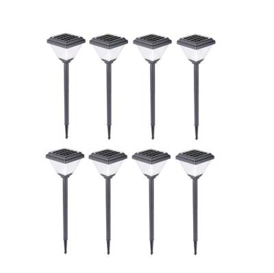 China Waterproof Solar Pathway Lights 8 Pack Lawn Garden Lights DC 3.2V For Yard for sale