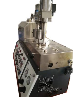 China Viscous Abrasive Plastic Laboratory Mixing Extruder Conical Twin Screw Extruder for sale