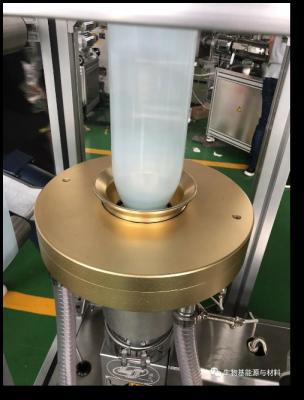 China Estación de trabajo de la máquina de la película del laboratorio del rodillo de la tracción del diámetro que sopla 65m m sola en venta