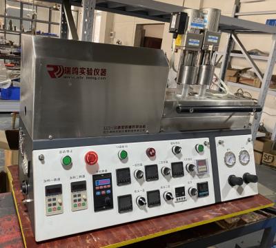 China material de polímero de alta temperatura da micro extrusora do laboratório do parafuso do gêmeo 15-18g à venda