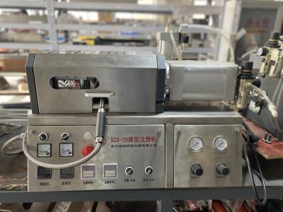 China Muestra material de Plymer de la tira de Mini Injection Molding Machines For del laboratorio en venta