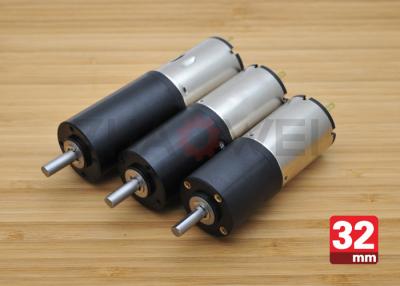 China 12V 32mm OD Low Speed DC Motor Gearbox for Solar Panels , 52rpm Load Speed for sale