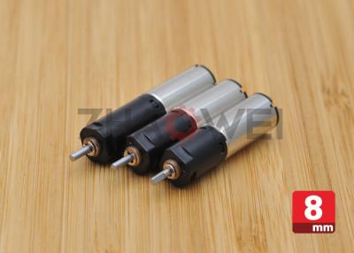China 8mm DC Motor Gearbox , Mini Size Transmission Gearbox With DC Brush Motor for sale