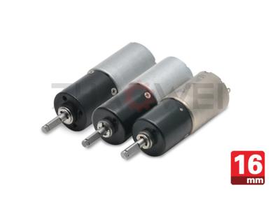 China Electric Low Rpm DC Motor Gearbox High Precision With 12 Voltage , 16mm Corn Popper for sale