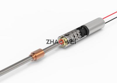 China Shaft 6mm Worm Gear Motor Linear Actuator Motor With Lead Screw for sale