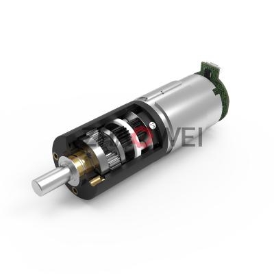 China Waterproof 12v 24V 715mA Dc Gear Motor With Micro Planetary Gearbox for sale