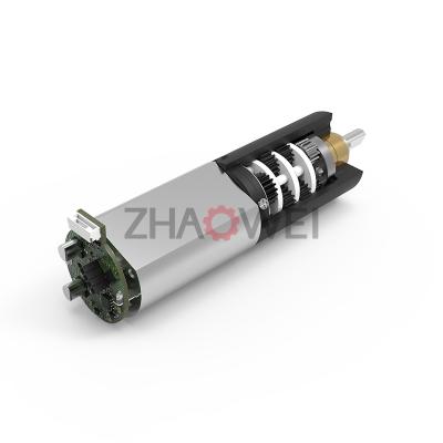 China SGS 1875rpm High Torque Gear Motor 12V-24VDC Axial Endplay For Vacuum Cleaner for sale