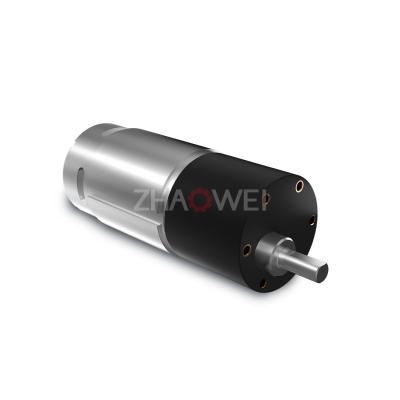 China Dc6V-12V 117rpm Spur Gear Motor Zhaowei Eccentric Shaft Gearbox Motor for sale