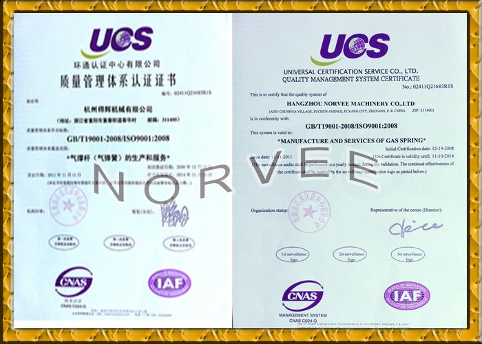 ISO9001 - HANGZHOU NORVEE MACHINERY CO.,LTD