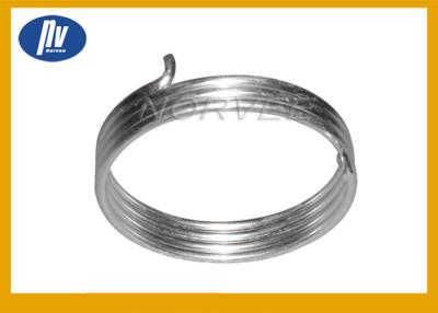 China Carbon Steel Extension Spring , White Zinc Plated Large Extension Springs for sale