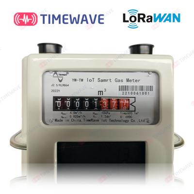 China Remote Read Smart Gas Metering LoRaWAN wireless ISO/IEC 27001 9001 Approved for sale