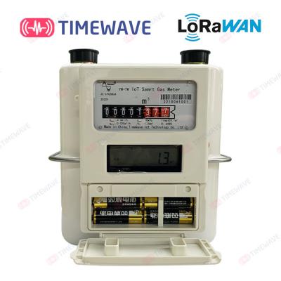 China IoT Gas Monitoring Meter Smart Accurate Gas Smart Meter Bill Payment LoRaWAN for sale
